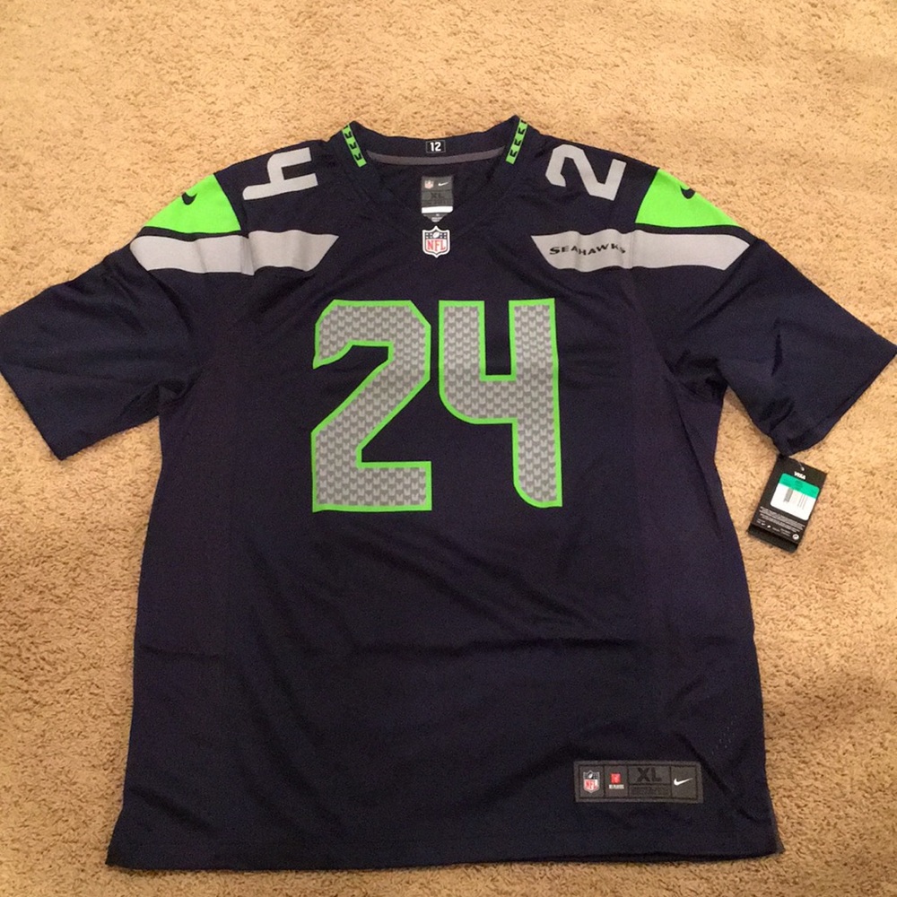NFL Seattle Seahawks Marshawn Lynch Jersey